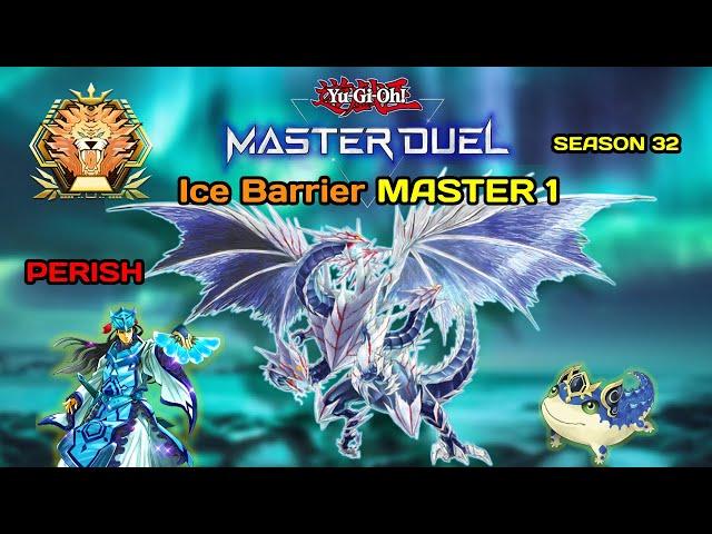 Ice Barrier Master Rank 1 Climb SEASON 32 Yu-Gi-Oh! Master Duel