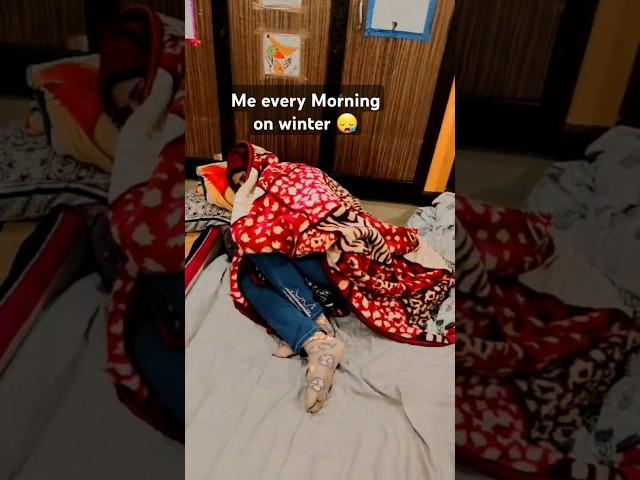 Me Every Morning in Winter  #shortfeed #trending #winter