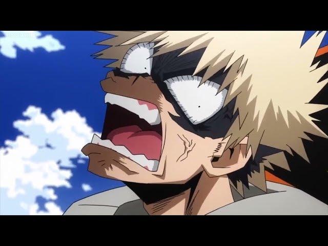 Angry Bakugo loses points (Dub)