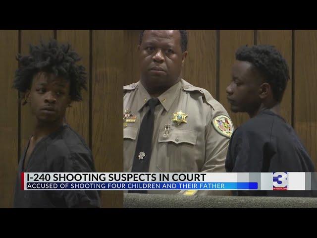 Bond set at $1M for suspects accused in I-240 shooting