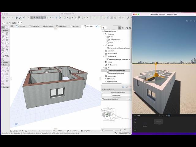 3D Maus 3DConnexxion mit Archicad und Twinmotion am Mac