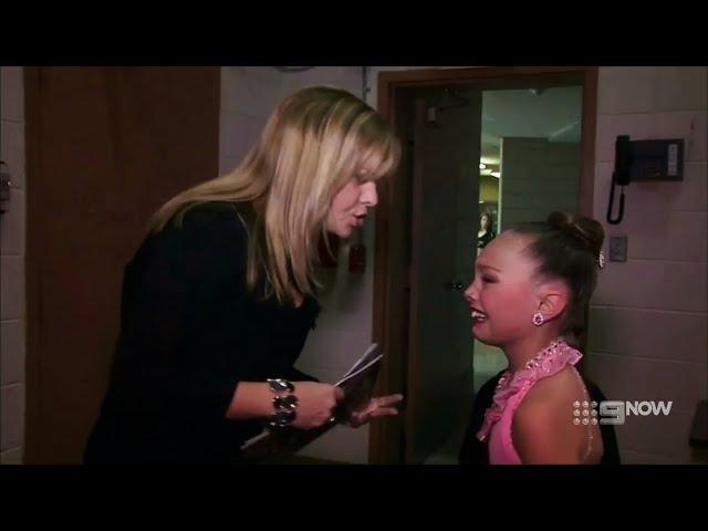 Dance Moms - Maddie Forgets Her Solo and Runs Offstage (S2 E13)