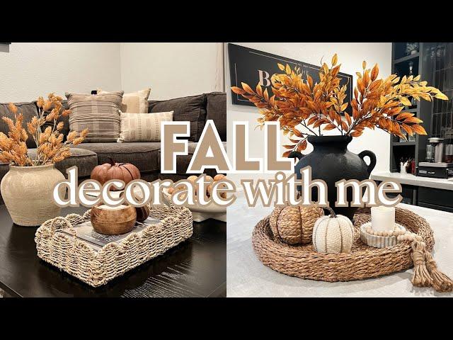 *NEW* FALL DECORATE WITH ME 2024 | BASEMENT DECOR INSPO