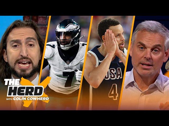 Stephen Curry leads USA to Gold, LeBron James is Olympics MVP, Jets won’t trade Reddick | THE HERD