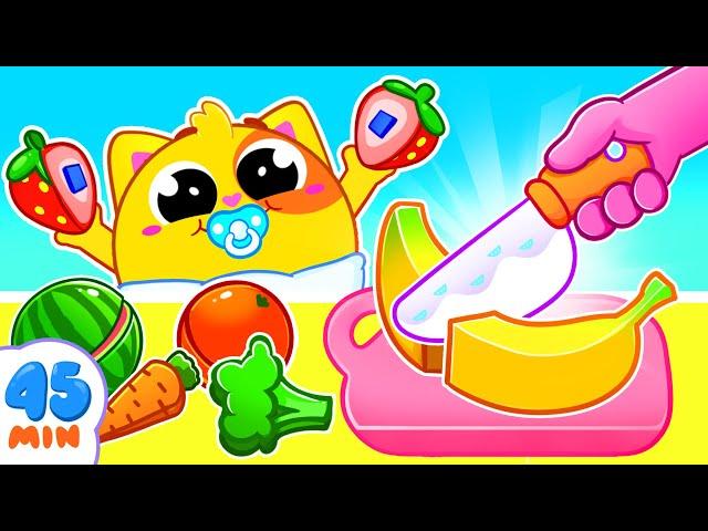 Toy Fruits Learning for Kids | Funny Songs For Baby & Nursery Rhymes by Toddler Zoo