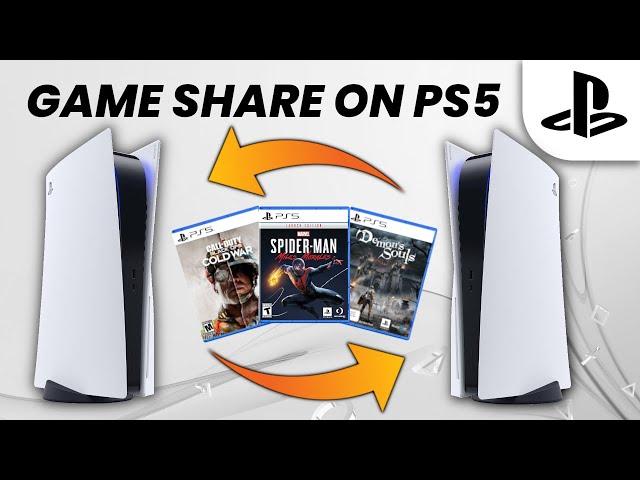 How to Game Share on PS5! (EASY) (2024) | SCG