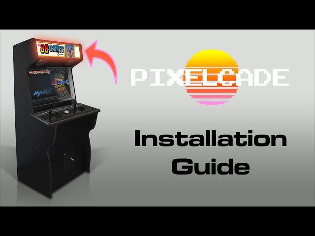 Rec Room Masters Xtension 32" Upright - Pixelcade Installation Guide