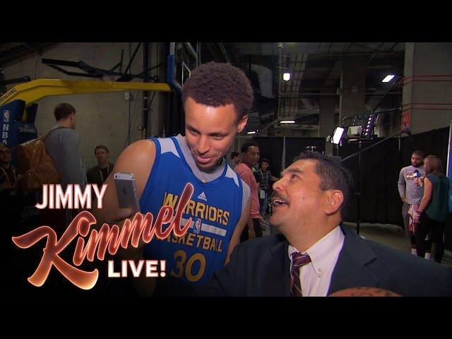 Guillermo at NBA Finals Media Day 2015