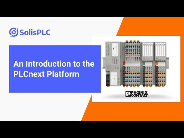 SolisPLC Course | An Introduction to PLCnext [Free Course]