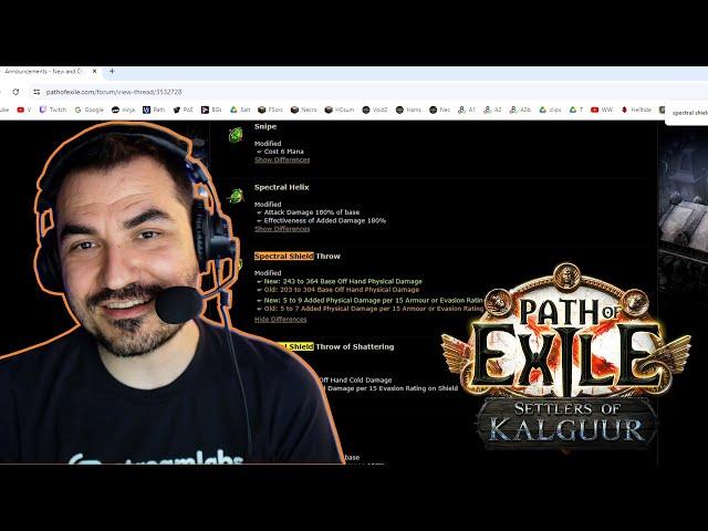 Kripp on Zizaran's build, reviews changed skill gems - Path of Exile Settlers of Kalguur 3.25