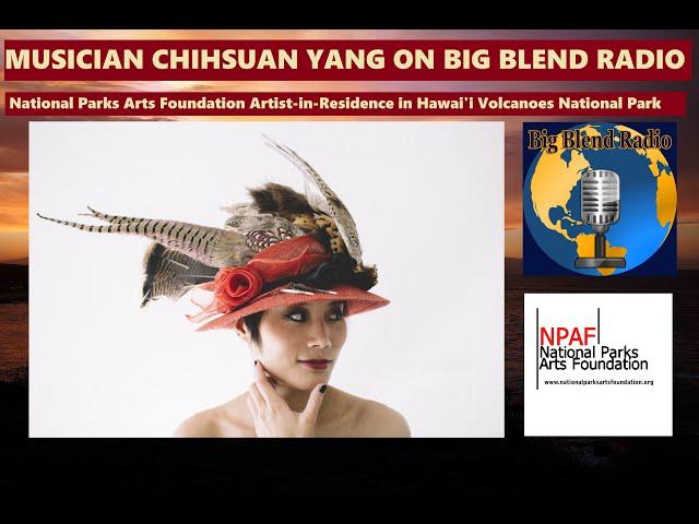 Musician Chihsuan Yang in Hawaii Volcanoes National Park