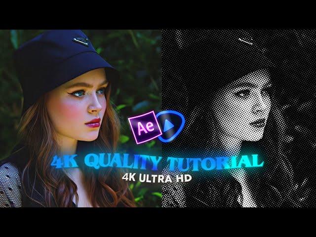 4K Quality Tutorial (Topaz + After Effects ) | KratosxEdits