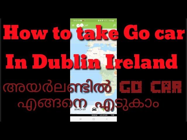 Renting a car with GO Car in Ireland