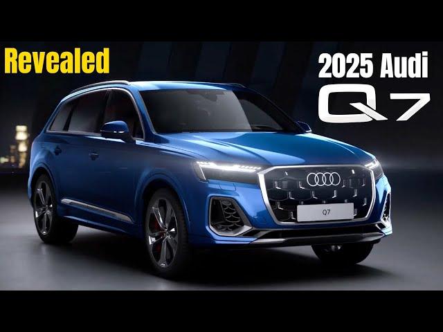 2025 Audi Q7 Facelift Revealed