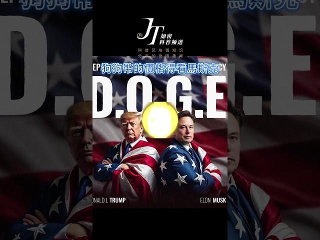 狗狗幣的價格得看馬斯克! #狗狗币 #狗币 #doge #dogecoin #dogecoinnews #马斯克