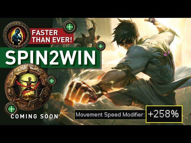 My【3.24 Hollow Palm】is FASTER than EVER! 250% MS + Slayer AOE = Literal Spin2Win baby! 3.24