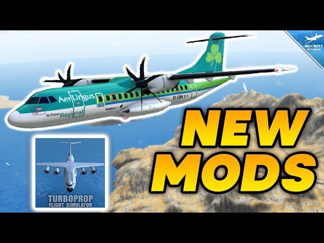 NEW TFS MODS - Real Liveries, Desert Preset, No Gravity | Full Review | Turboprop Flight Simulator