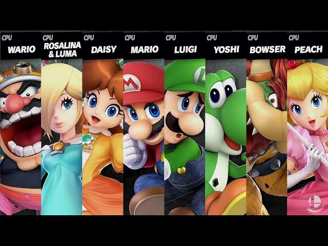 Super Smash Bros Ultimate Super Mario Bros Battle