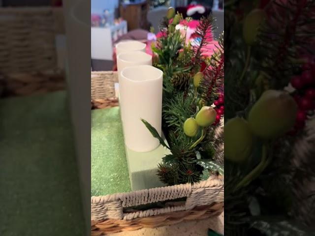 Diy centerpiece table for Christmas