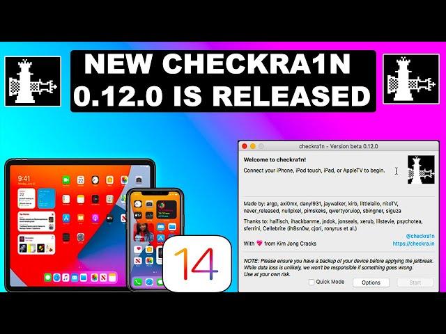 NEW Checkra1n Jailbreak 0.12.0|Checkra1n Jailbreak iOS 14/14.1/14.2 7/7+/8/8+/X/iPad 6-7/iPad Pro 2