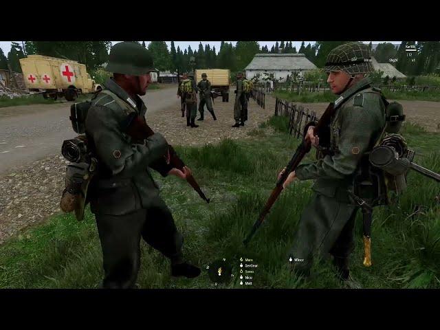 Kontrofensywa niemiecka na przełęczach Karpackich | WW2 | Arma 3