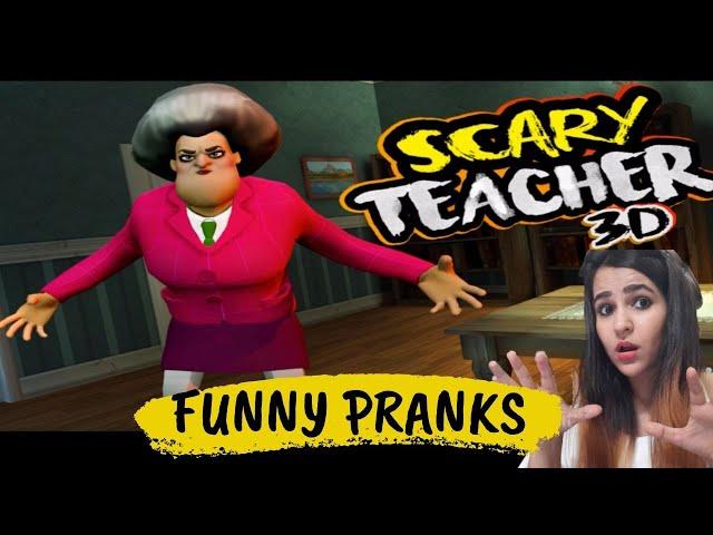 Scary Teacher 3D Prank Gameplay (I MADE HER CRY)