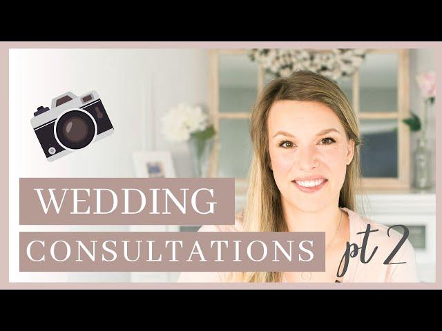 How to Run a Wedding Photography Consultation