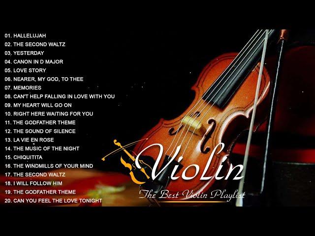 Hallelujah & The Second Waltz  - The Best Violin Playlist  - Beautiful Violin Music 