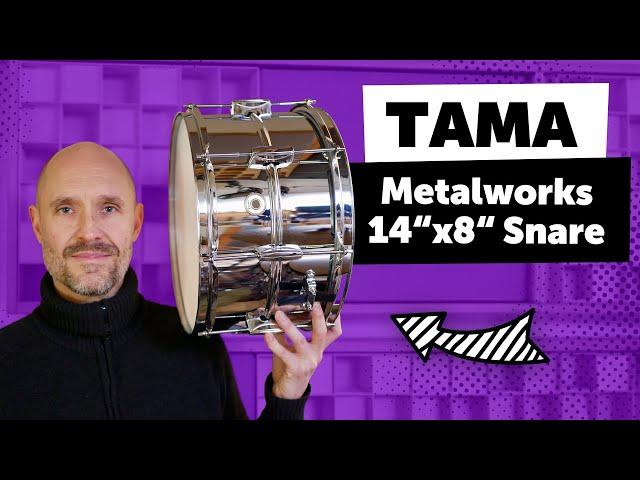 Tama | Metalworks 14" x 8" ltd. Steel Snare |  Sound Demo