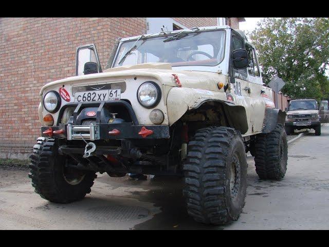 УАЗ ТР 3. Уаз с обоими управляемыми мостами. Спортпрототип ТР-3.  UAZ Off-road Russian