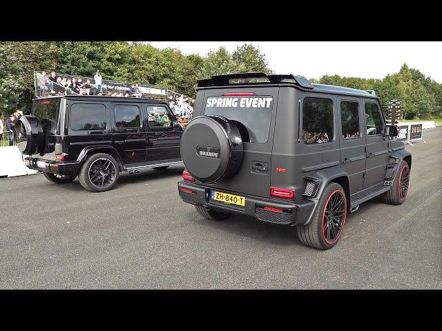 BRABUS 700 G63 AMG vs Mercedes-Benz G63 AMG