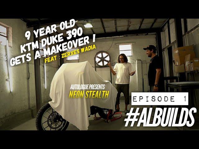 9 year old ktm duke 390 gets a makeover | ALbuilds | Episode 1