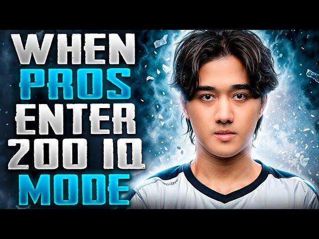 DOTA 2 - WHEN PROS ENTER 200 IQ MODE 32.0! (Smartest Plays & Next Level Moves By Pros)