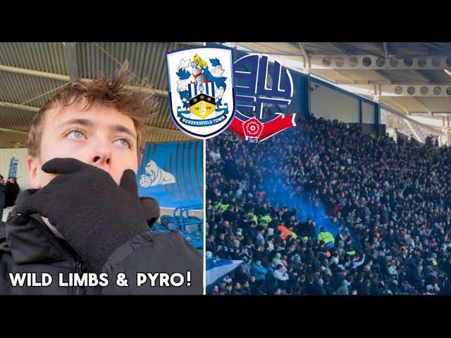 WILD LIMBS AS BOLTON WANDERERS WIN VS HTAFC!