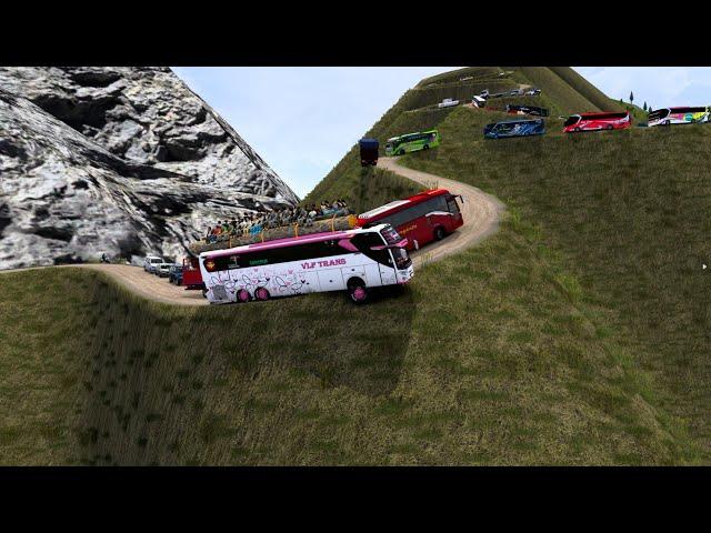 Impossible !! This road is really scary - most dangerous road in the world - Euro Truck Simulator 2