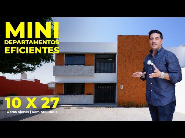 MINI DEPARTAMENTOS en SOLO 70m² | Obras Ajenas | Rem Arq Estudio