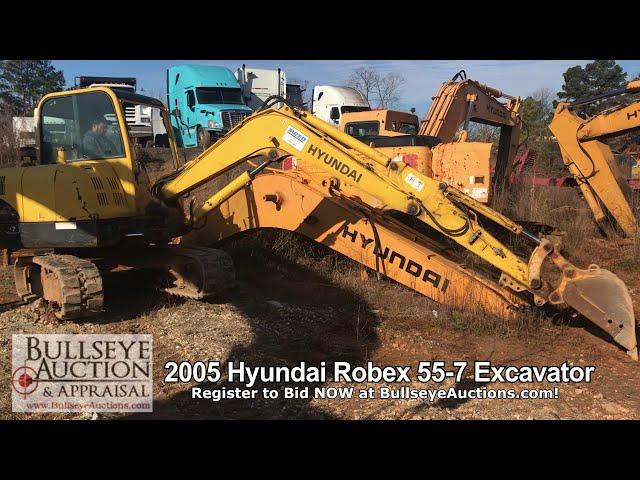 2005 Hyundai Robex 55-7 Excavator