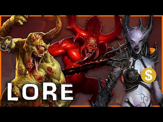 Daemons EXPLAINED By An Australian | Warhammer 40k Lore