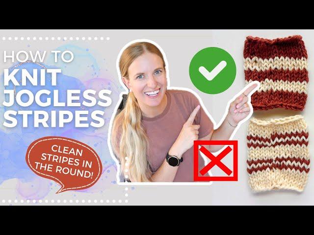 Jogless Stripes in the Round: The Easiest Way to Fix That Ugly Color Change!