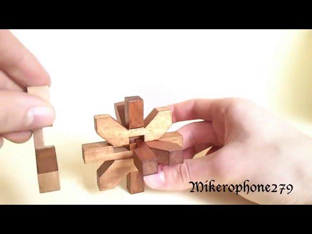 Tutorial - Snowflake/Bamboo Wood Puzzle