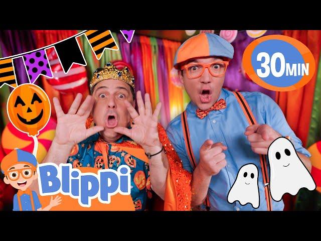 Sing Along to Blippi's Halloween Song!️  | BEST OF BLIPPI TOYS | Educational Videos for Kids