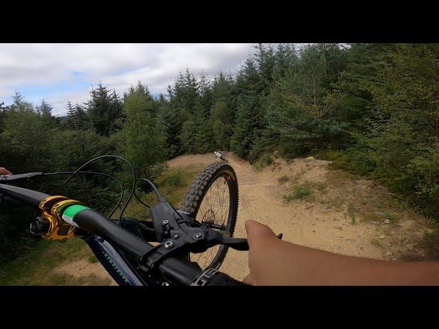 Danny Harts Descent Bikepark | Hamsterley Forest | I nearly died!