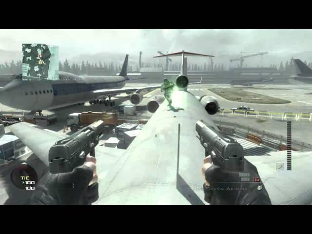 MW3 Terminal on top of plane!!!!!!!!