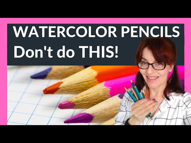 Watercolor Pencils Tutorial (7 Mistakes Beginners Make!)