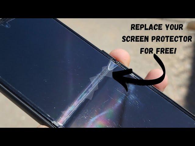 Samsung Galaxy Z Flip 3: FREE Screen Protector Replacement Review