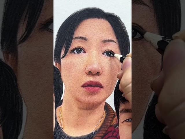 画好了谢老三姐姐姐夫和妈妈珍贵同框，留个念想#村头家的谢老三