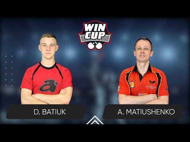 22:00 Dmytro Batiuk - Andrii Matiushenko 23.11.2024 WINCUP Master. TABLE 1