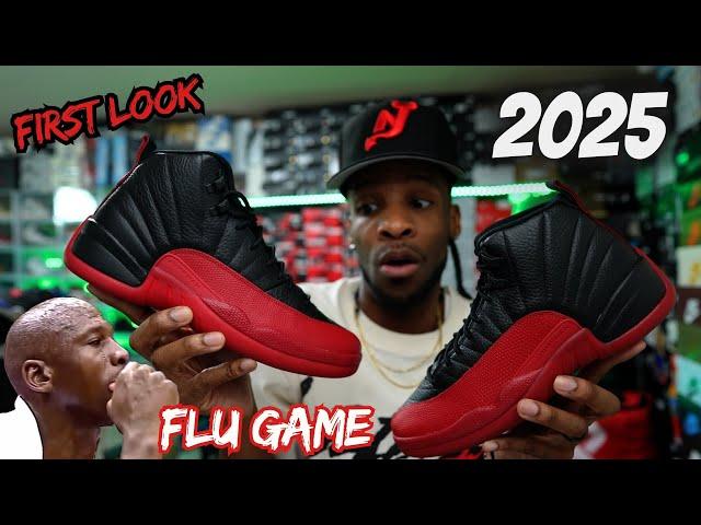 TRUE TO OG?? FIRST LOOK 2025 JORDAN 12 FLU GAME! ARE THEY WORTH PICKING UP IN 2025?