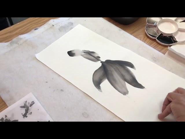 Easy Chinese Brush Painting / Sumi-e Goldfish with Ning Yeh