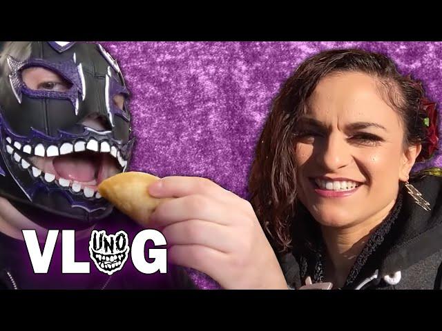 Tacos with Thunder Rosa in Kansas City | EVIL UNO VLOG #11